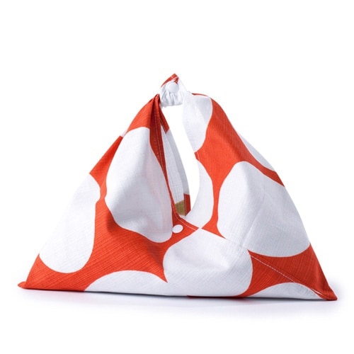 あずま袋 ランチバッグ オレンジ