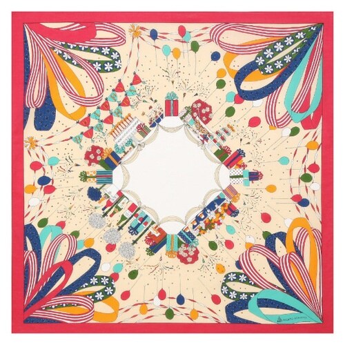 風呂敷 75cm 中判 浅山美里 綿 二巾ふろしき