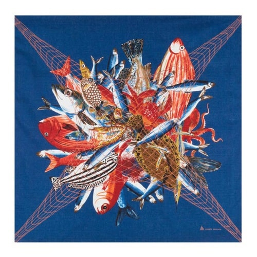 浅山美里綿二四巾ふろしき シーハーベスト