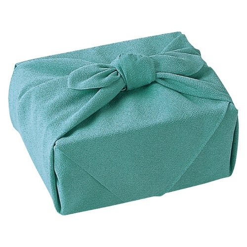 風呂敷 色がきれいなちりめん無地 二巾 アジサイ