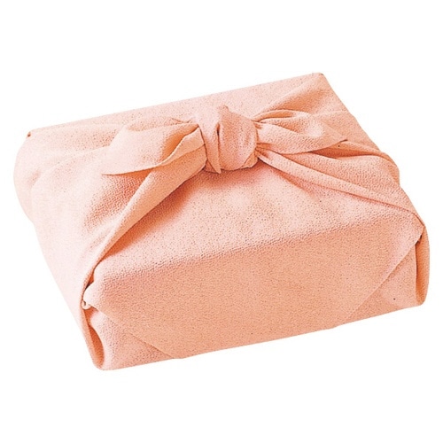 風呂敷 色がきれいなちりめん無地 二巾 サクラ