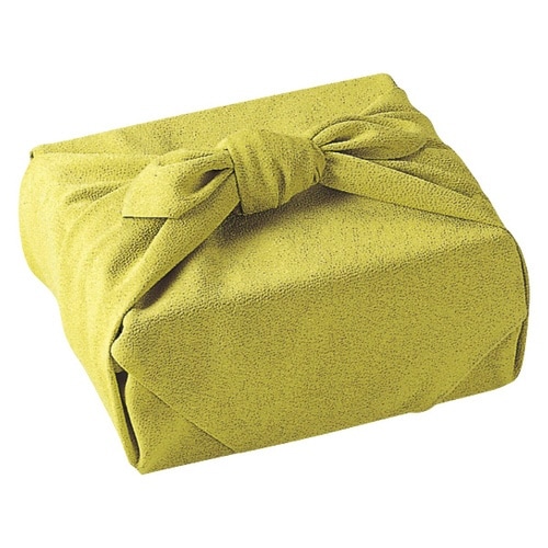 風呂敷 色がきれいなちりめん無地 二巾 葉っぱ