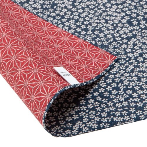 風呂敷 ランチクロス お弁当 50cm 中巾 青