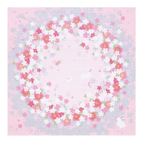 風呂敷 お弁当 50cm 綿小ふろしき さくらの輪