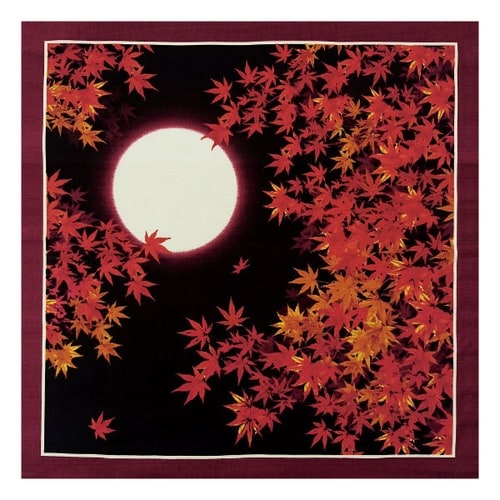 風呂敷 お弁当 50cm 中巾 綿小ふろしき 秋