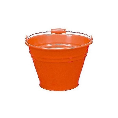 カラーバケツ 10型 レッド レッド