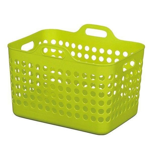 バスケット 持ち手付き ポピンズバスケット 角型