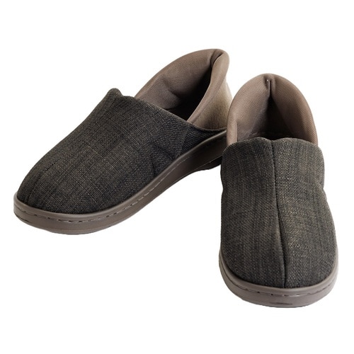 介護シューズ 両足 3E オール ダークグレーL