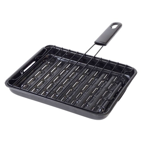 魚焼き網 ガス火専用 セラグリル ホーロー加工 M