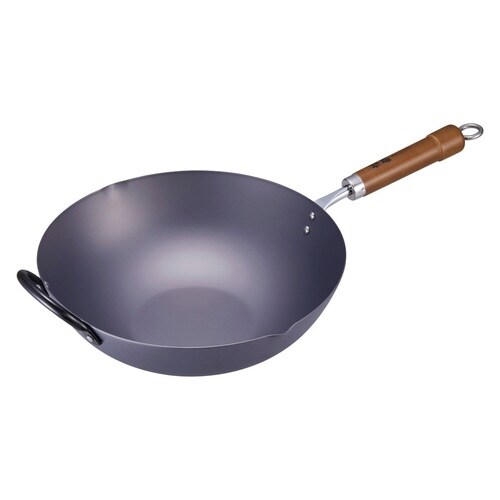 北京鍋 30cm 鉄製 煌鉄 窒化加工 日本製