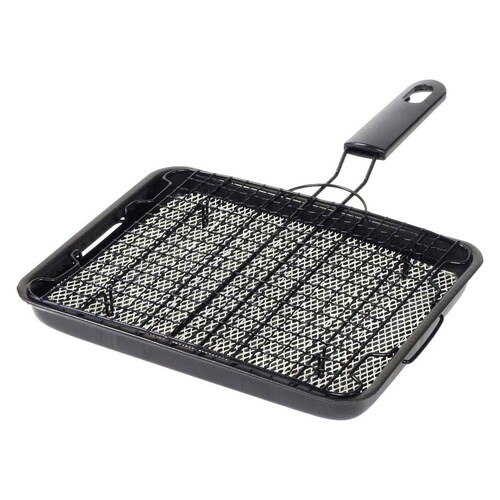 魚焼き網 ガス火専用 セラグリル クロスM