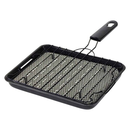 魚焼き網 ガス火専用 セラグリル ストレートM