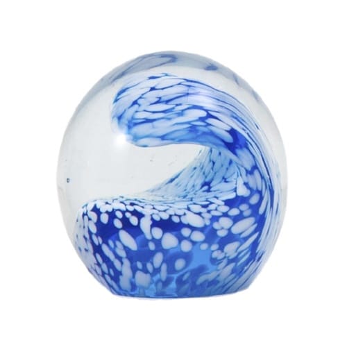 ガラスインテリアオブジェ(Glass ブルー