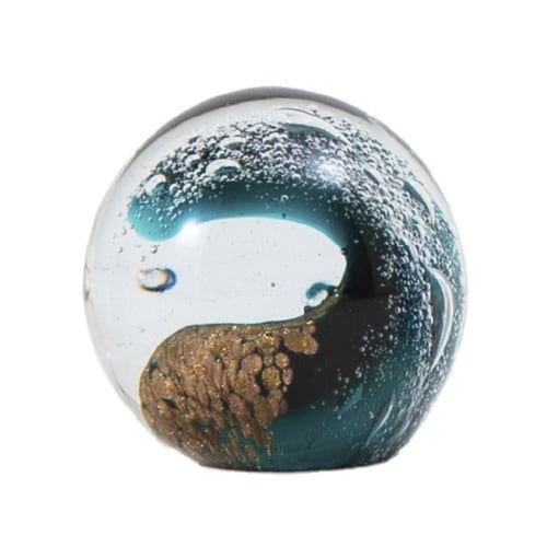 ガラスインテリアオブジェ(Glass グリーン