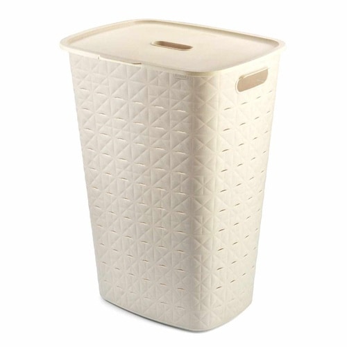 ランドリーバスケット チョークホワイト