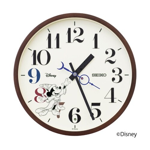 大人ディズニー 電波掛時計 φ297×5