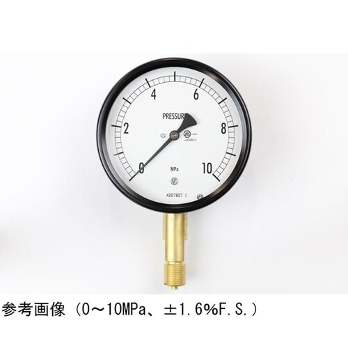 密閉型圧力計(100Φ) 立形A枠 2M