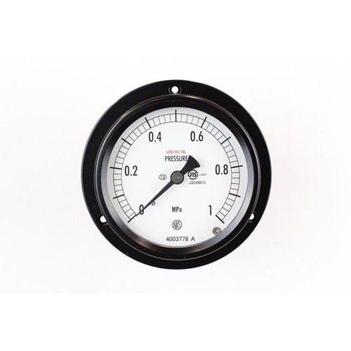 密閉型圧力計(75Φ) 禁油 埋込形D枠