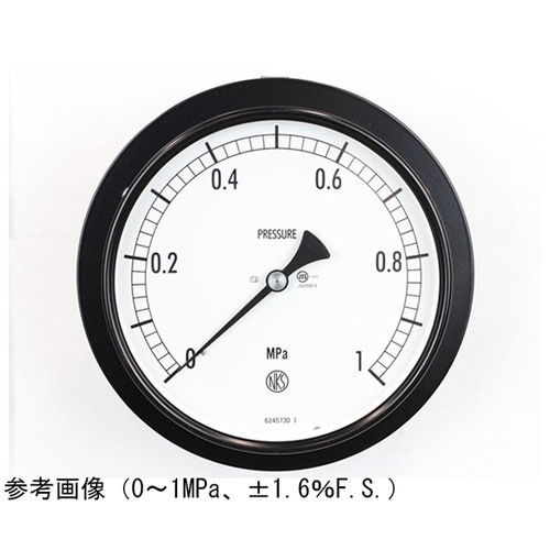普通形圧力計(Φ150) 埋込形D枠(取
