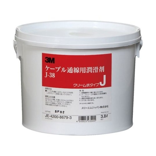 J38 ケーブル潤滑剤 3.8リットル