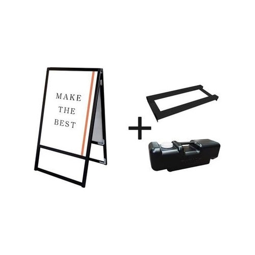 ブラックバリウススタンド看板 A1両面