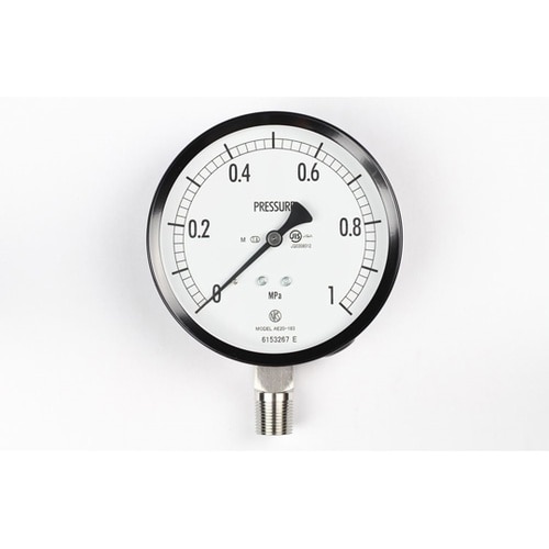 普通形圧力計(Φ100) 立形A枠 蒸気