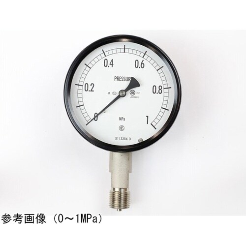 密閉型圧力計(100Φ) 立形A枠 蒸気