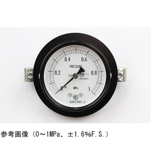 普通形圧力計(Φ60) 埋込形D枠(取付