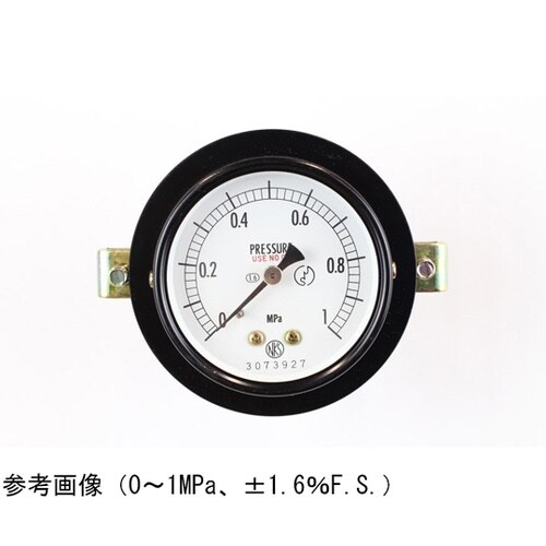 普通形圧力計(Φ60) 禁油 埋込形D枠