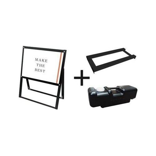 ブラックポスター用スタンド看板 A2横片