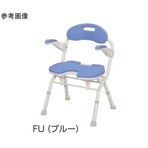 折りたたみシャワーベンチ FU ブルー