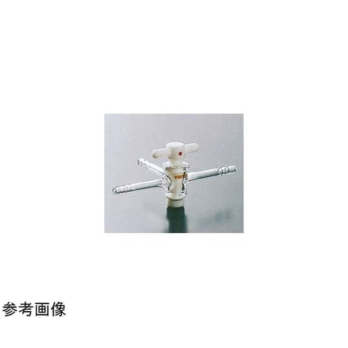 PTFE三方コック(ゴム止付)φ12 2