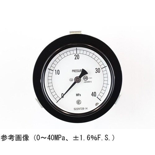 普通形圧力計(Φ75) 埋込形D枠(取付