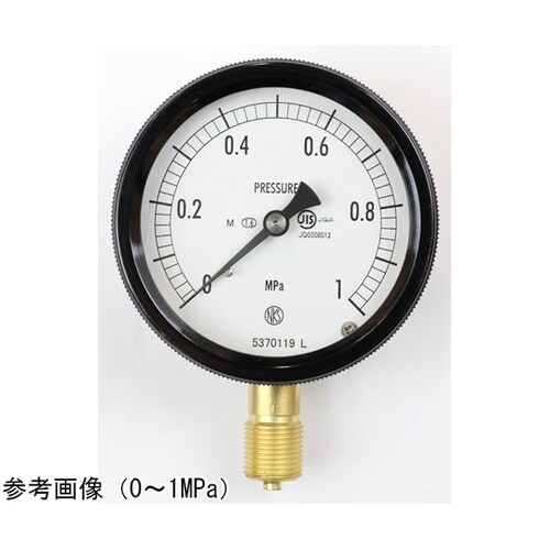 密閉型圧力計(75Φ) 立形A枠 蒸気用