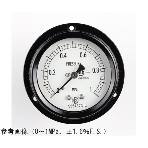 密閉型圧力計(60Φ) 埋込形D枠(取付