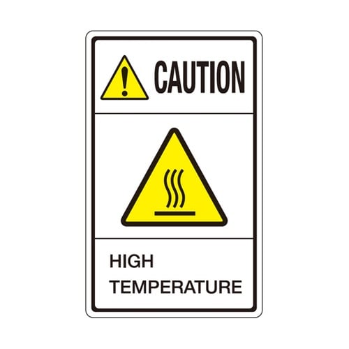 旧規格ラベル HIGH TEMPERAT