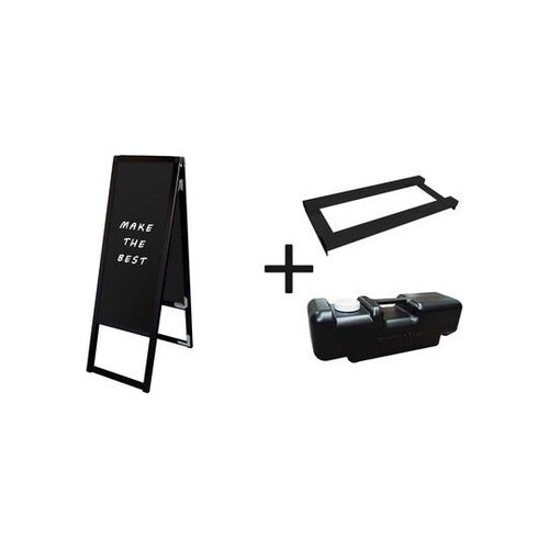 ブラックバリウススタンド看板ブラックボー