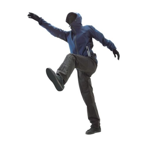 3522NBLストレッチレインスーツ紺