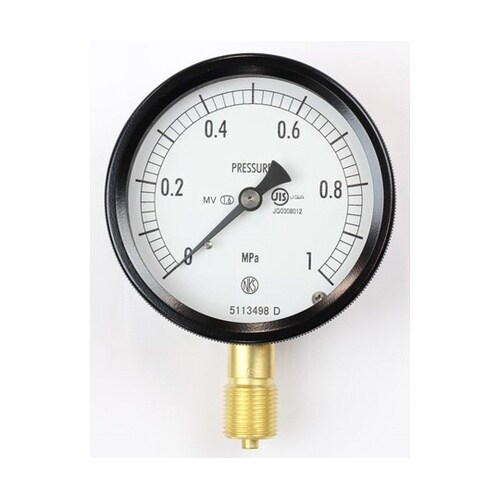 密閉型圧力計(75Φ) 立形A枠 蒸気・