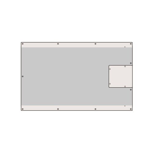 配線穴付ベンチレーション天板 W463×