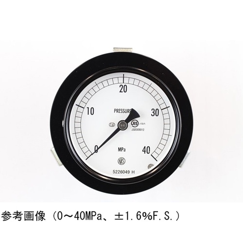 普通形圧力計(Φ75) 埋込形D枠(取付