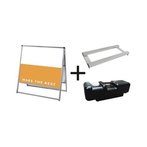 バリウススタンド看板 アルミ複合板 90