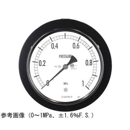 普通形圧力計(Φ100) 埋込形D枠(取