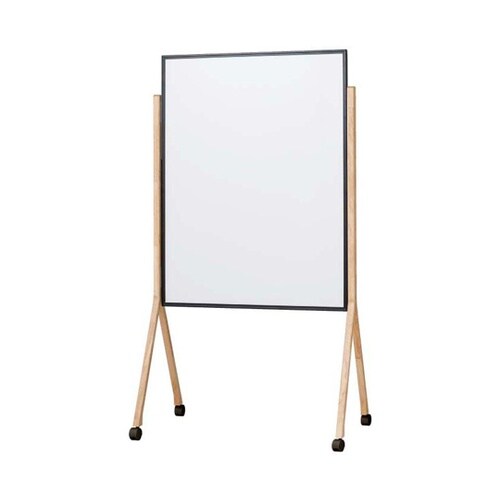 WMシリーズ木製脚両面ホーローホワイト