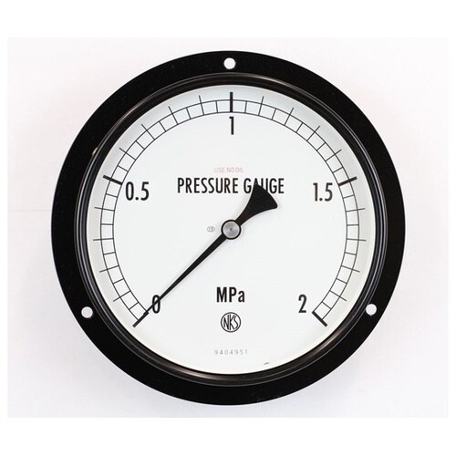 普通形圧力計(Φ150) 禁油 埋込形D