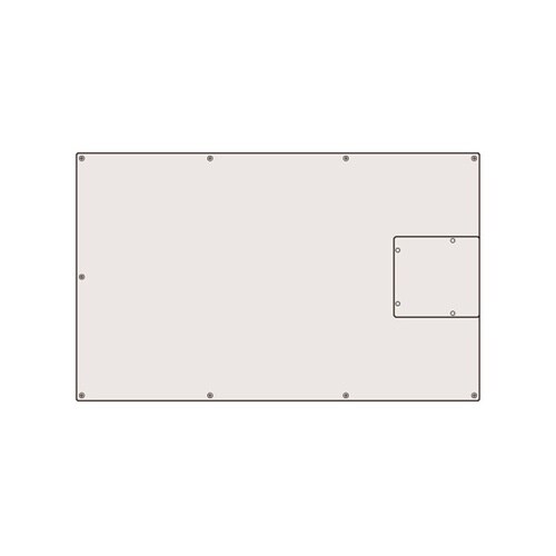 配線穴付ノーマル天板 W463×H1.8