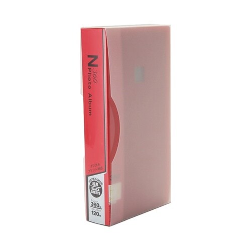 N360 フォトアルバム レッド VOP