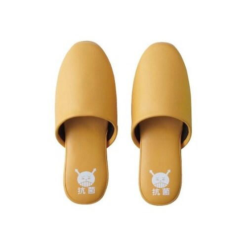 抗菌プリントスリッパ オレンジ 1足 5