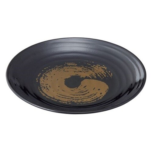 丸皿 中 渦刷毛目(うずはけめ)金 YD