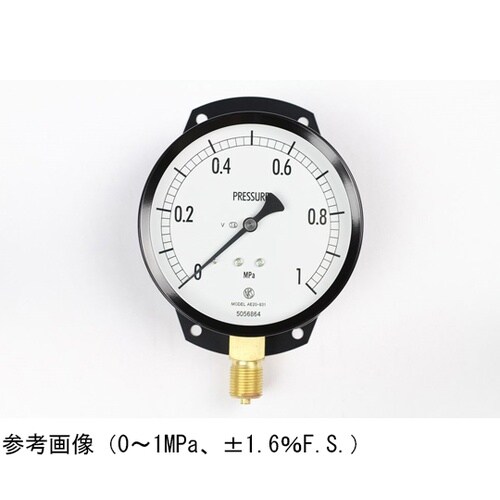 普通形圧力計(Φ100) 立形C枠 耐振